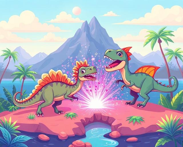 Dinosaurs Merge Master cover art